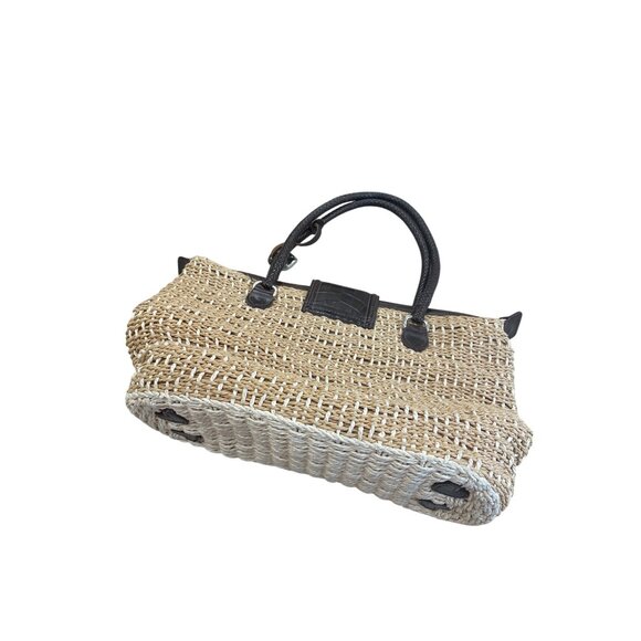 Brighton womans beige Straw charmed satchel handbag Medium size SKU 8529 - Picture 10 of 16